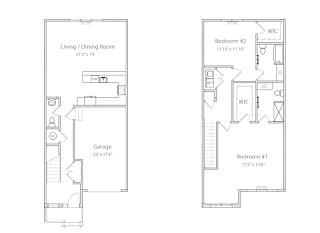 Townhouse Two at The Point at Gateways, New Jersey, 07869