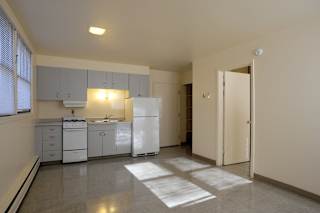 Kitchen in One Bedroom Apartment