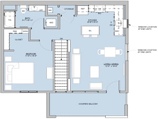 Manzano Floor Plan at Altitude at Vizcaya, Santa Fe, New Mexico