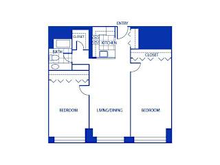 The Berber Floor Plan at Bigelow Commons, Connecticut, 06082