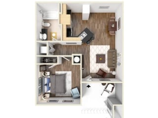 Aspen Floor Plan |Cypress Gardens