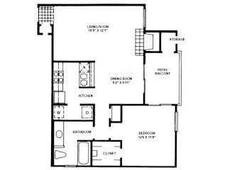 Bluebonnet Floor Plan  at High Oaks, Texas