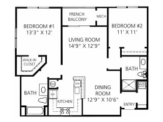 Avalon Floor Plan |Faxon Woods