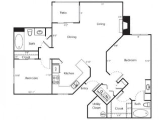Rio Vista Floor Plan |Links at High Resort