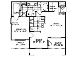 New Hope Classic Floor Plan | Lodge at Lakeline Village
