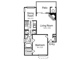 River Place Floor Plan | Madison Arboretum