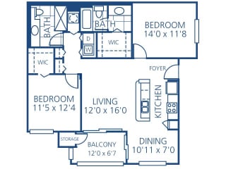 Ford Floor Plan | Promenade at Reflection Lakes