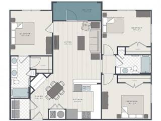 The Combahee Floor Plan at The Standard, South Carolina