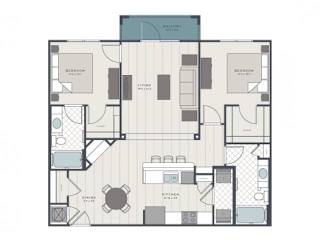 The Wando Floor Plan at The Standard, Charleston, SC, 29412