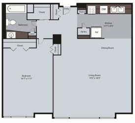 1 Bedroom 1 Bath 1 Bedroom 1 Bath