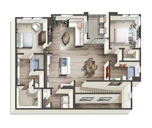 Sierra Floor Plan at Lumina at Spanish Springs, Sparks, 89436