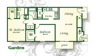 Floor Plan The Boone Garden