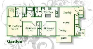 Floor Plan The Magnolia Garden