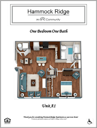 Floor Plan 1 Bedroom
