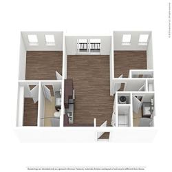 Floor Plan 2 Bedrooms