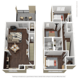 Floor Plan 3 Bedroom
