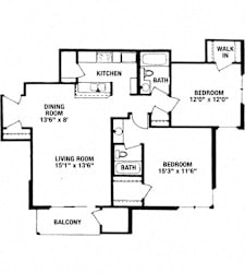 2 bedroom 2 bath upper unit