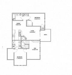 2 bedroom den 2 bath