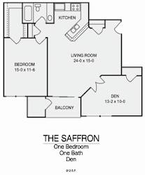 Floor Plan Saffron