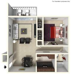 1 bedroom 1 bath