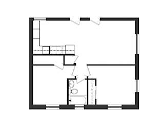 Barry Court Two Bedroom Floor Plan