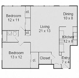 2 Bedroom