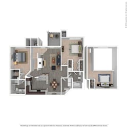 Floor Plan C1-Renovated