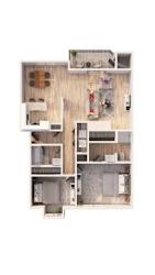 Floor Plan B2A - Wilden
