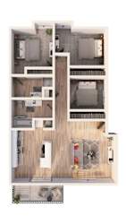 Floor Plan C2B - Mensen