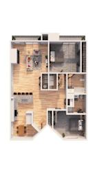 Floor Plan B3-Townhome
