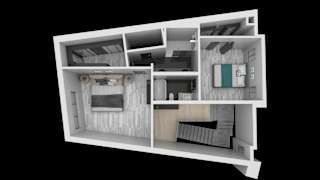 Floor Plan Two Bedroom