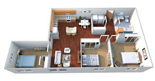 The Mitchell Floor Plan at Pinewood Estates, Zimmerman, Minnesota