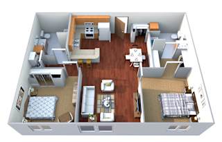 The Waverly Floor Plan at Pinewood Estates, Zimmerman, MN, 55398