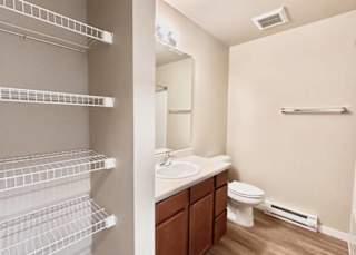 Floor Plan 1 Bedroom, 1 Bathroom