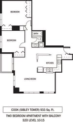 Galtier Towers Apartments in Lowertown, St. Paul, MN 1 Bedroom 1 Bath Apartment