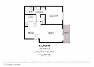 Floor Plan One Bedroom
