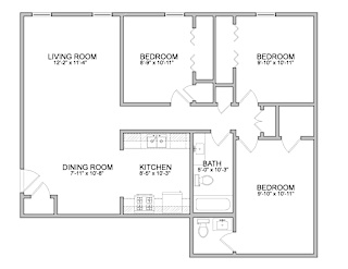 Floor Plan 3 Bedroom
