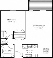 Floor Plan 1A