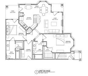 2 bed 2 bath L at Audubon Park Apartment Homes, Louisiana, 70791