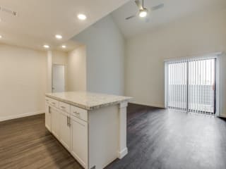 C Floor Plan Kitchen and living at Aviator at Brooks,Texas