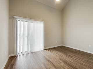 A3 Floor Plan Living and balcony at Aviator at Brooks, San Antonio, 78235