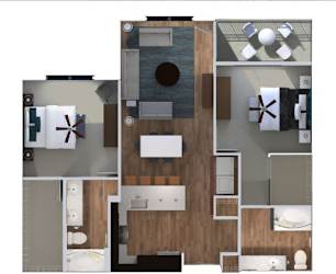 2 bed 2 bath I at The Royale at CityPlace, Kansas