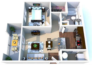 A1 Floor Plan at Bella Madera, Texas, 75056