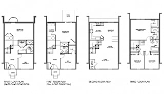 4 bedroom floor plan at The Pointe at Manorgreen in Middle River, MD