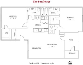 Floor Plan The Sunflower