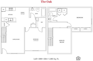 Floor Plan The Oak