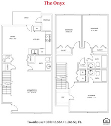 Floor Plan The Onyx