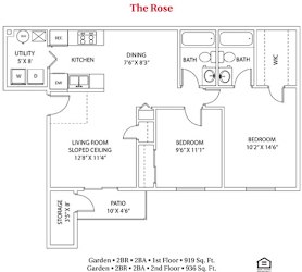 Floor Plan The Rose