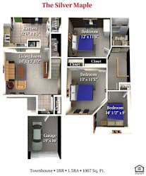 Floor Plan The Silver Maple