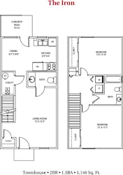 Floor Plan The Iron